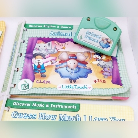 Pink with Purple Pillow Little Readers Leap Pad Lot Of books and Cartridges - Picture 4 of 11